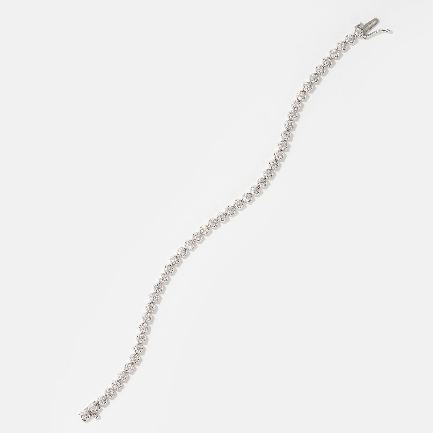 White Gold Tennis bracelet