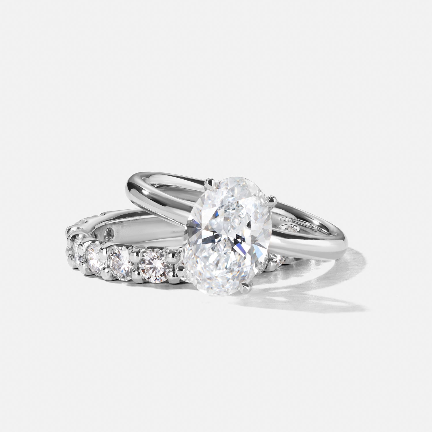 Oval Classic Bridal Set